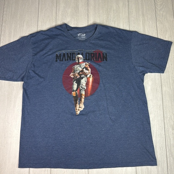 Men’s 2xl The Mandalorian T-shirt, Star Wars - Picture 2 of 5